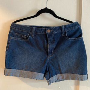 12 Midrise Lee Jean Shorts